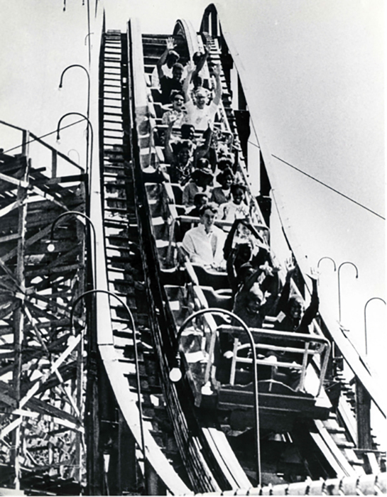 Euclid Beach roller coaster